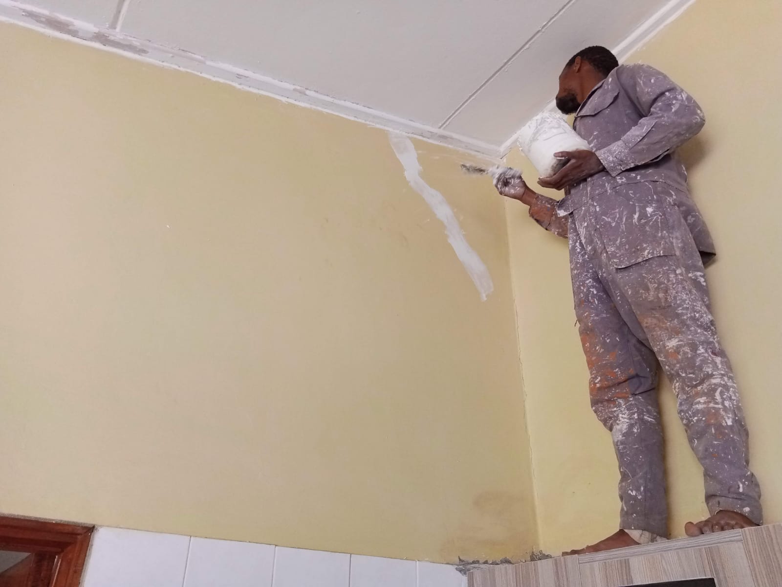 Acoustic Ceiling Installation